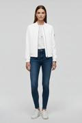 Nova Jacket — Ribbed Bomber Jacket