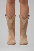 Faustine — Women's Perforated Western Boots