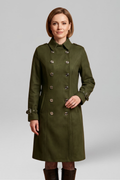 Sylvia — Women's Structured Double-Breasted Coat
