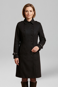 Sylvia — Women's Structured Double-Breasted Coat