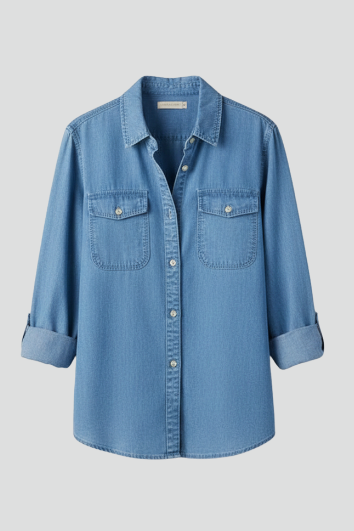 Maisie — Chambray Denim Shirt