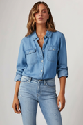 Maisie — Chambray Denim Shirt