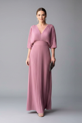 Ginevra — Pleated Maxi-Skirt Dress