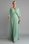 Ginevra — Pleated Maxi-Skirt Dress
