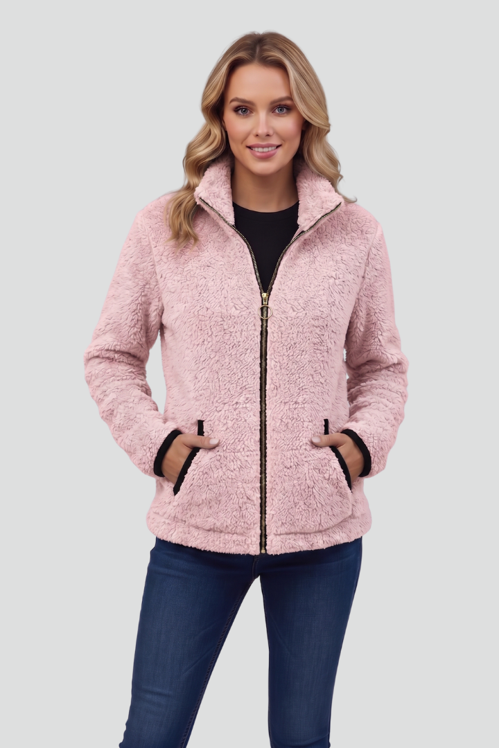 Wren Jacket — Fleece Stand-Collar Jacket