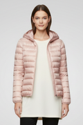 Junia — Women’s Quilted Hooded Zip Jacket