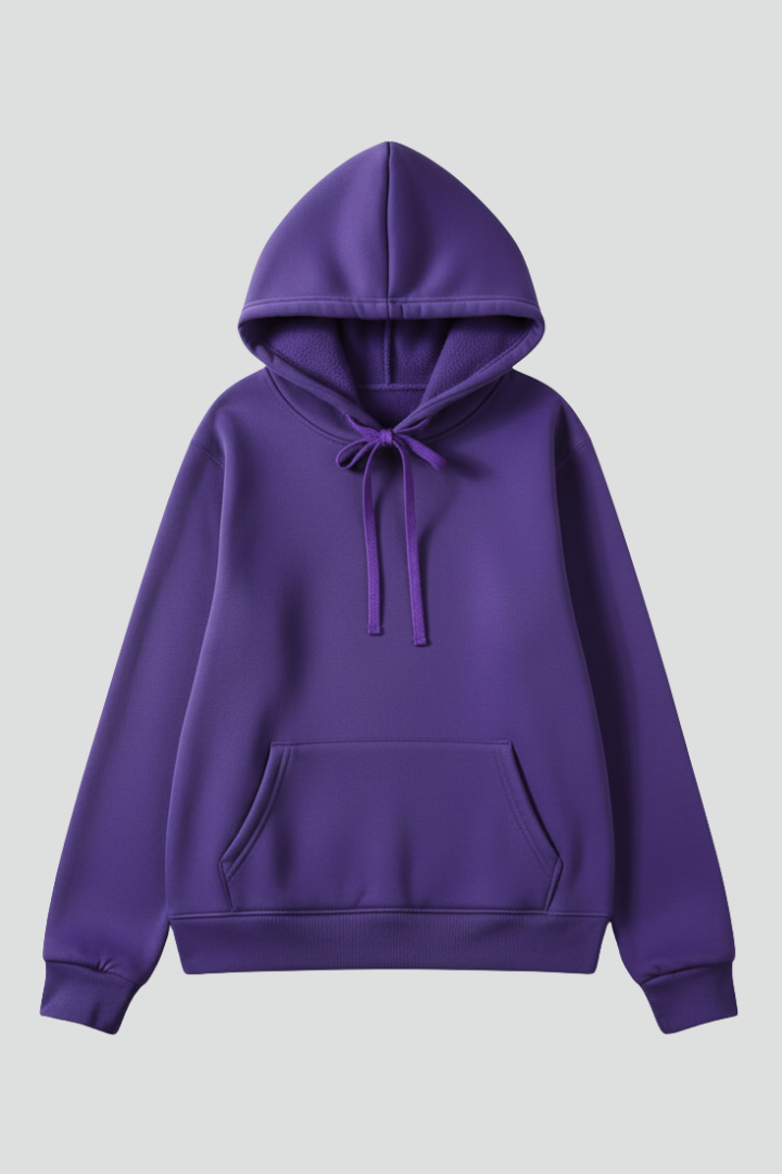 Theodora — Women’s Drawcord Hoodie with Ribbed Hem