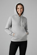 Theodora — Women’s Drawcord Hoodie with Ribbed Hem