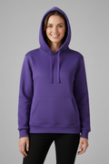 Theodora — Women’s Drawcord Hoodie with Ribbed Hem