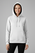 Theodora — Women’s Drawcord Hoodie with Ribbed Hem