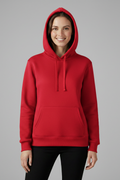 Theodora — Women’s Drawcord Hoodie with Ribbed Hem