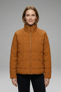 Frances Jacket — Quilted Stand-Collar Jacket