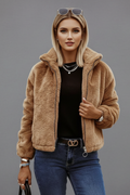 Brielle — Women’s Textured Zip Jacket