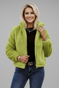 Brielle — Women’s Textured Zip Jacket