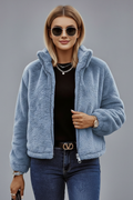 Brielle — Women’s Textured Zip Jacket