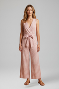 Katharina — Halter-Neck Cropped Jumpsuit