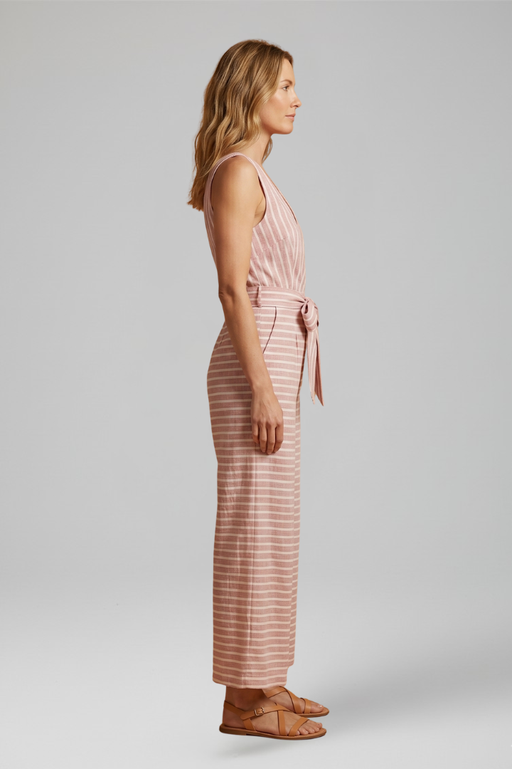 Katharina — Halter-Neck Cropped Jumpsuit