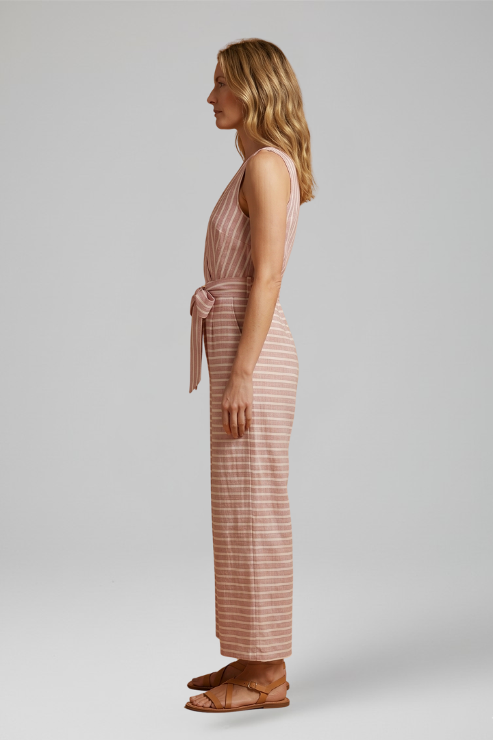 Katharina — Halter-Neck Cropped Jumpsuit