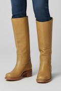 Pearl Rose — Women's Round-Toe Knee-High Boots