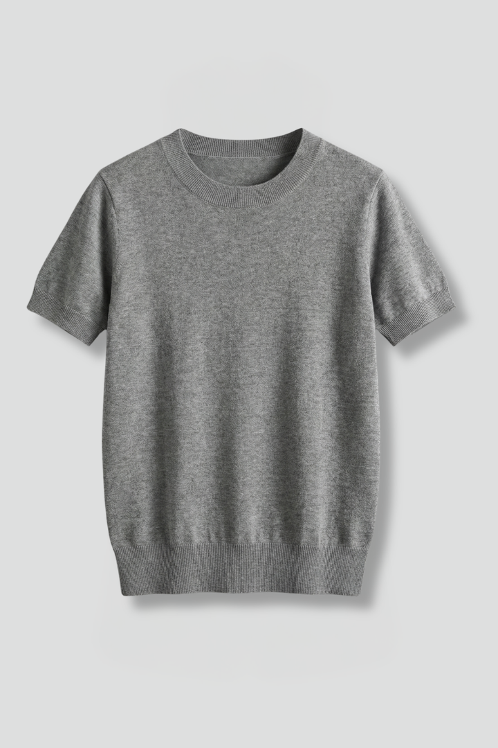 Orla — Crew-Neck Knit Top