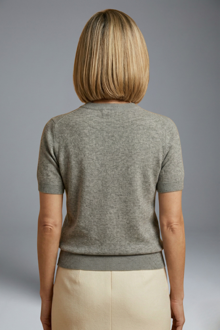 Orla — Crew-Neck Knit Top