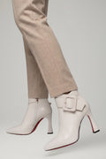 Sena — Women's Buckle and Zip Ankle Boots