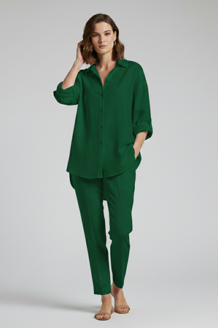 Ginny — Relaxed Long Blouse