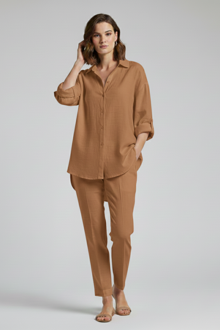 Ginny — Relaxed Long Blouse