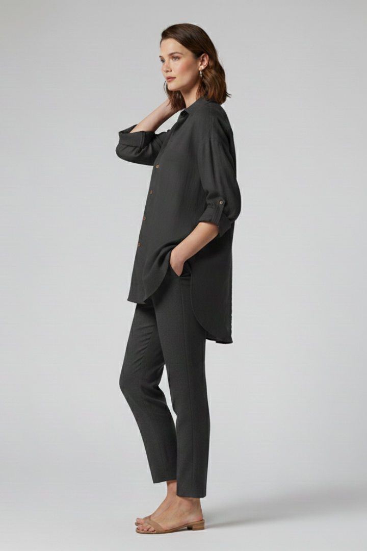 Ginny — Relaxed Long Blouse