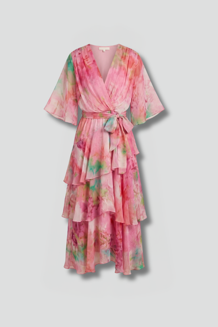 Ianthe — Printed Flowing Maxi Dress