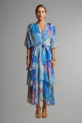 Ianthe — Printed Flowing Maxi Dress