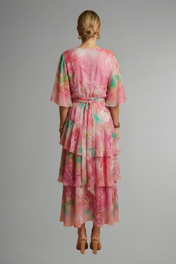 Ianthe — Printed Flowing Maxi Dress