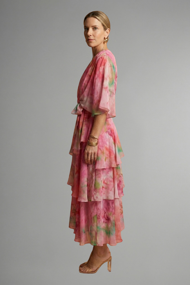 Ianthe — Printed Flowing Maxi Dress