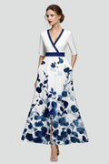 Pandora — Elegant Floral Maxi Dress