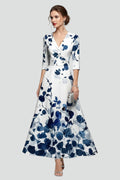 Pandora — Elegant Floral Maxi Dress