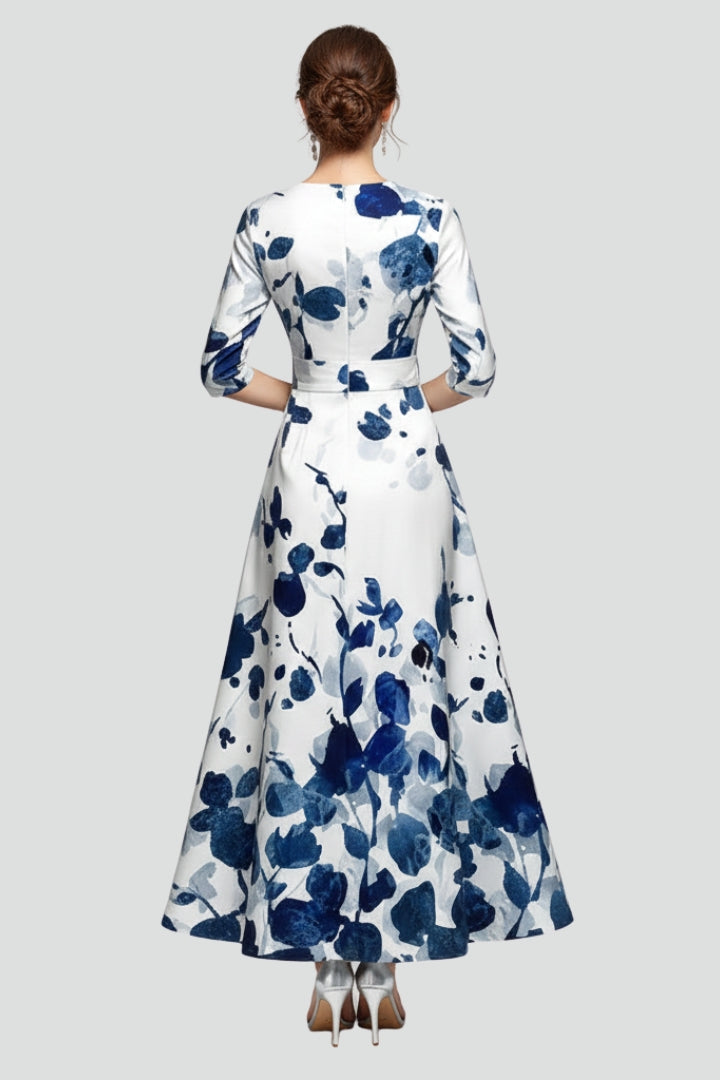 Pandora — Elegant Floral Maxi Dress