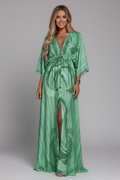 Regina — Tie-Waist Maxi Dress