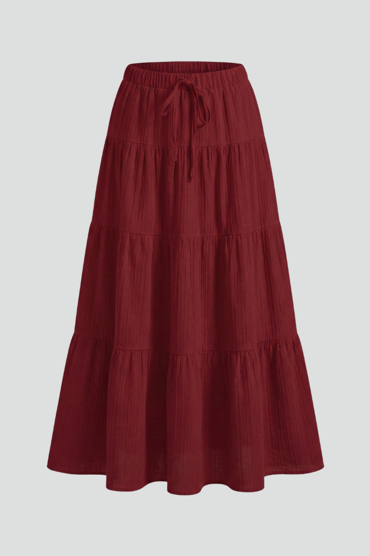Ottilie Skirt — Tiered Maxi Skirt