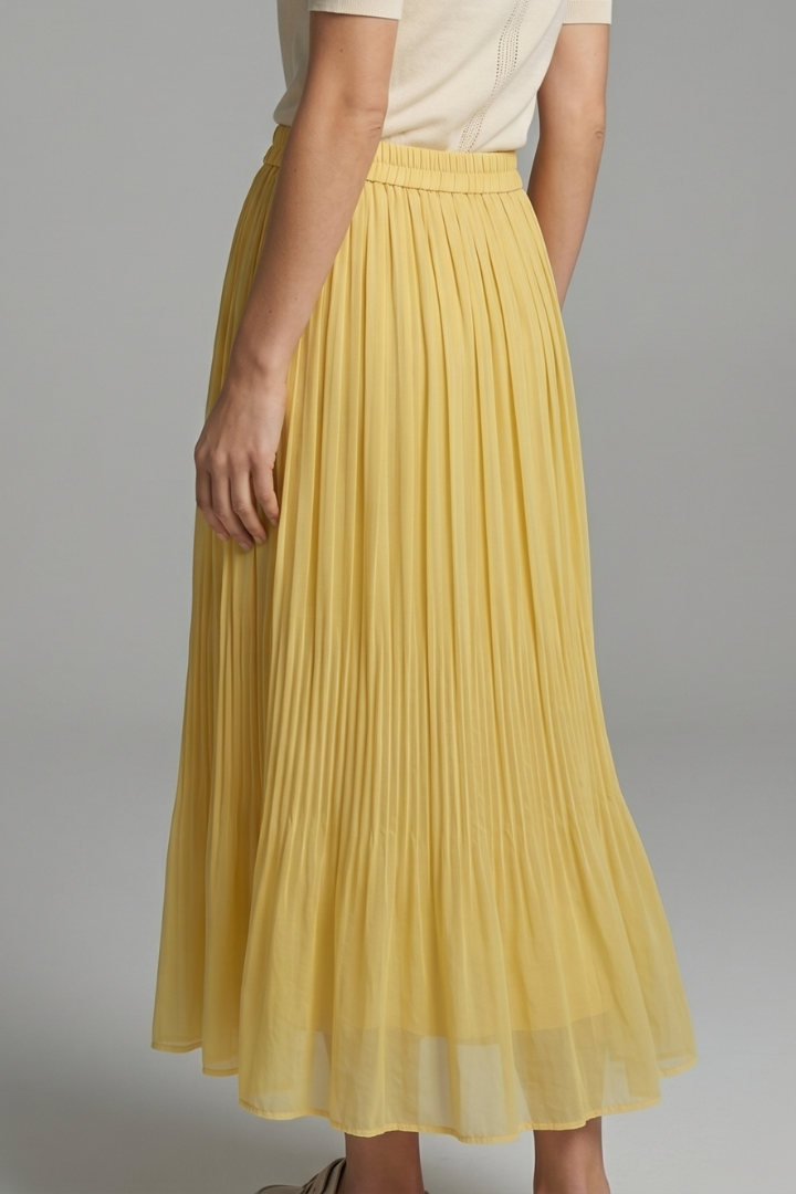 Delphi — Pleated Maxi Skirt