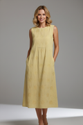 Cordula — Sleeveless Round-Neck Midi Dress