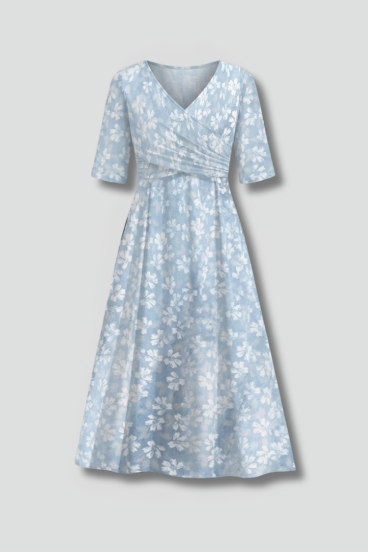 Isadora — Side-Pocket Midi Dress
