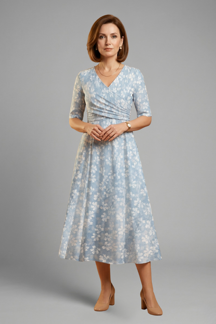 Isadora — Side-Pocket Midi Dress