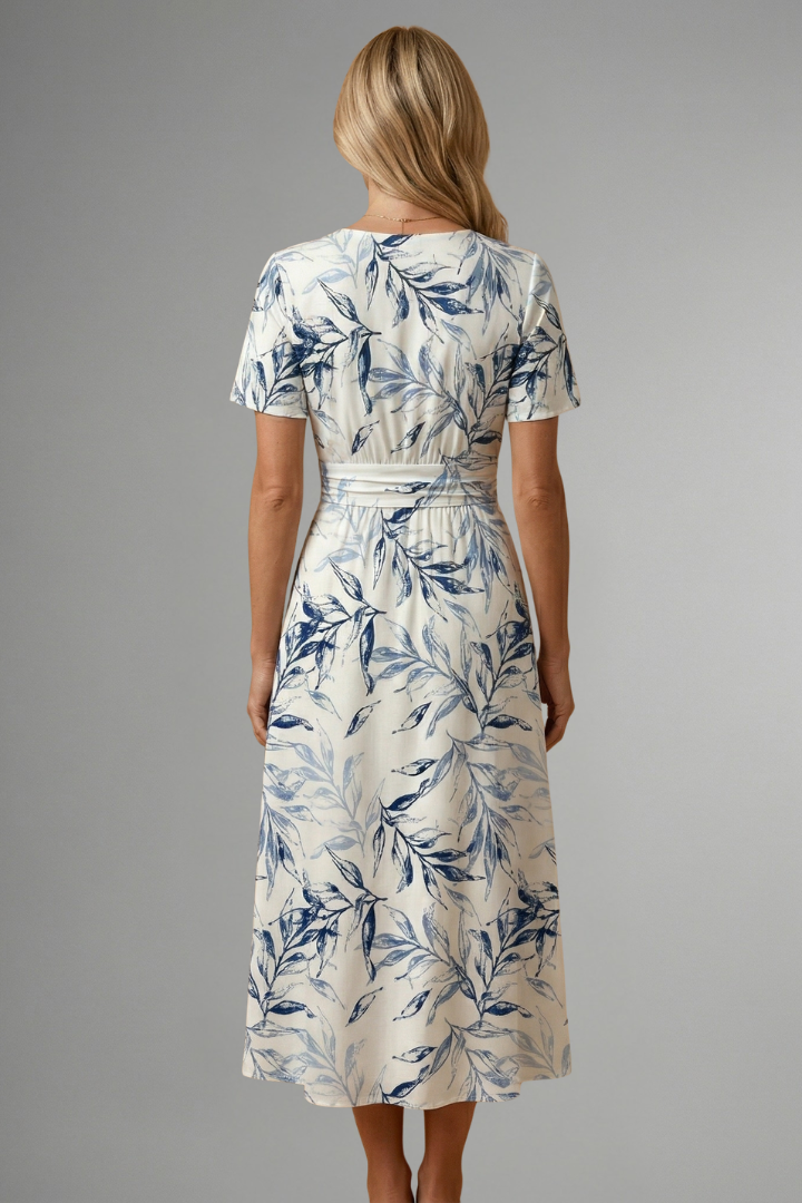 Lucasta — Floral Print Midi Dress