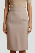 Corinne — High-Waist Midi Skirt