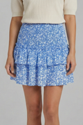 Fleur — Ruffle-Tiered Mini Skirt