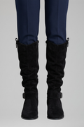 Nola — Women's Side-Zip Cushioned Knee-High Boots