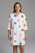 Rosemary — Collared Shirt Dress