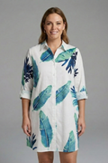 Rosemary — Collared Shirt Dress