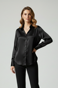 Clemmie — Collared Button-Front Shirt