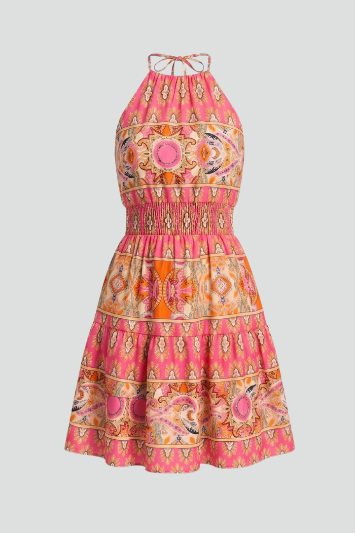Persephone — Printed Wrap Romper